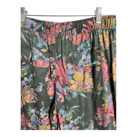 Nicole Miller jogger style floral pants - Picture 5 of 7